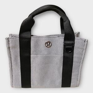 NWT Lululemon Two Tone Canvas Mini Tote Bag 4.5L — Anchor / Light Ivory